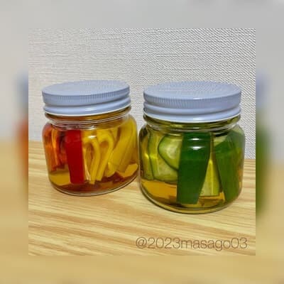 だしまろ酢を試食(ピクルス)